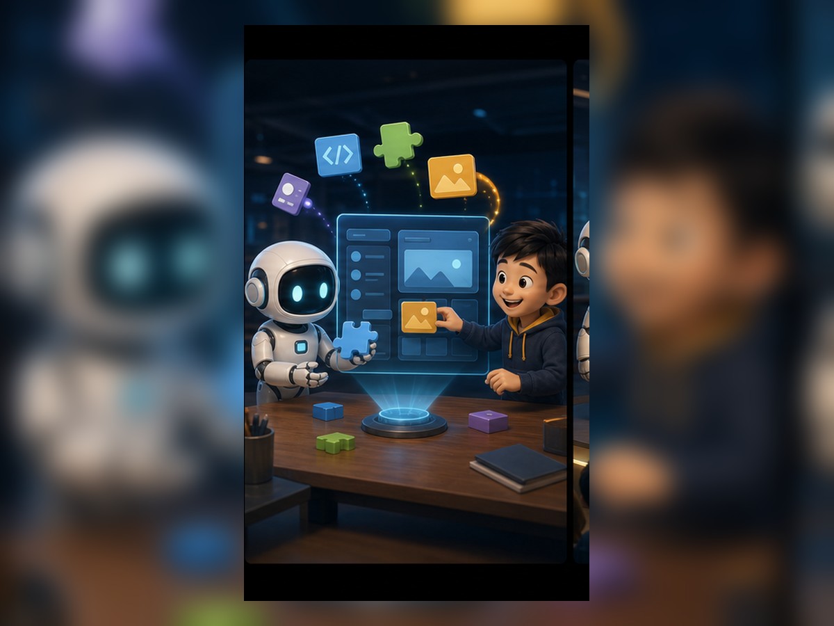 第 19 课 3D 插图：机器人和小朋友学习 做出你的第一个 AI 应用原型
