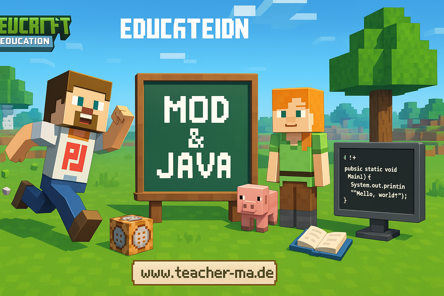 Minecraft MOD Java 课程封面