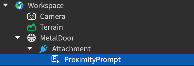 ProximityPrompt 在 Explorer 中的官方截图